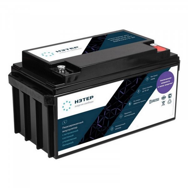 Аккумулятор LiFePO4 60V 18Ah НЭТЕР (LFP20-64_18-30P10a)